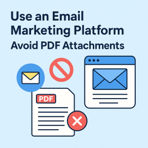 Why you should consider not using PDFs in an email campaign